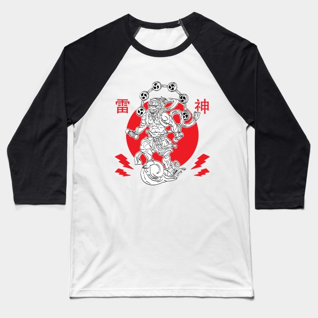 Japanese Monster Yokai Baseball T-Shirt by Anime Gadgets